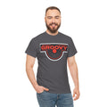 'Groovy' Men's T-Shirt, showing reverse