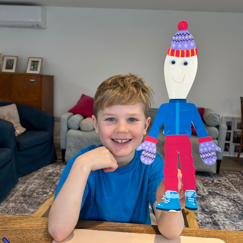 Winter Activity Kit, rear view