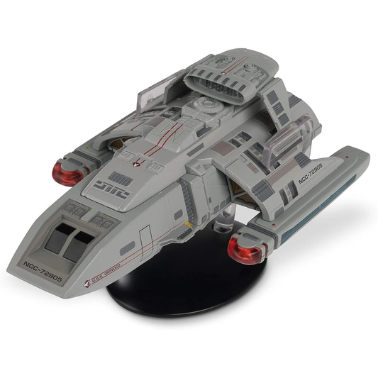 Starfleet Runabout (U.S.S. Orinoco) XL EDITION Model Diecast Shuttle (Eaglemoss / Star Trek), alternate view