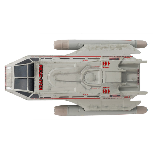 U.S.S. Enterprise Moore-Type Passenger Shuttle Model Diecast Shuttlecraft Ship (Eaglemoss / Star Trek), alternate view
