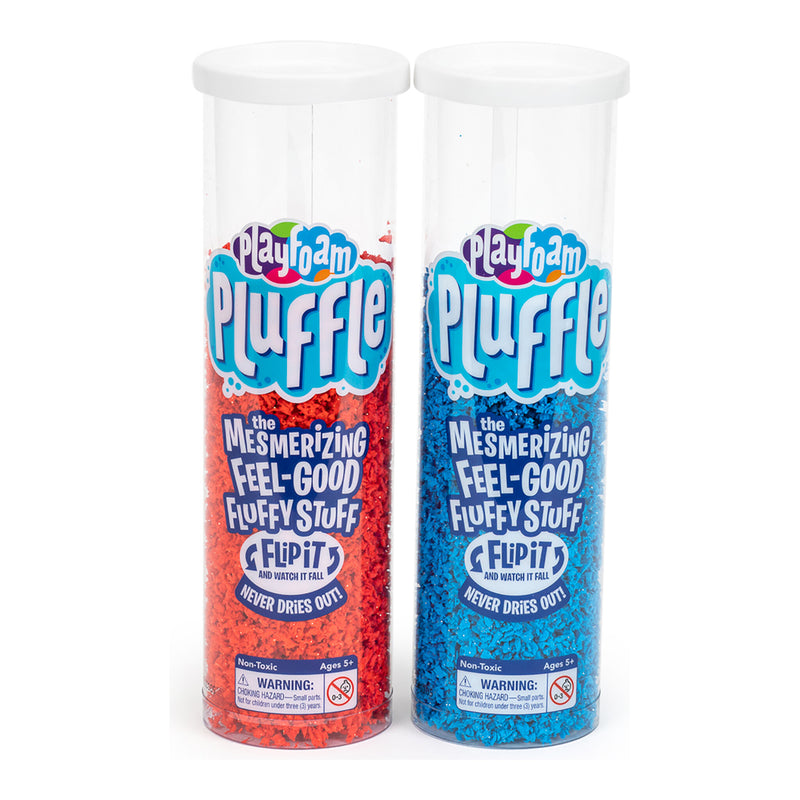 Playfoam Pluffle 2-Pack - Red & Blue