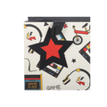 23cm Medium Retro 80s Print Gift Bag