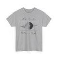 'Life Sounds Better on Vinyl' Men's T-Shirt, in display
