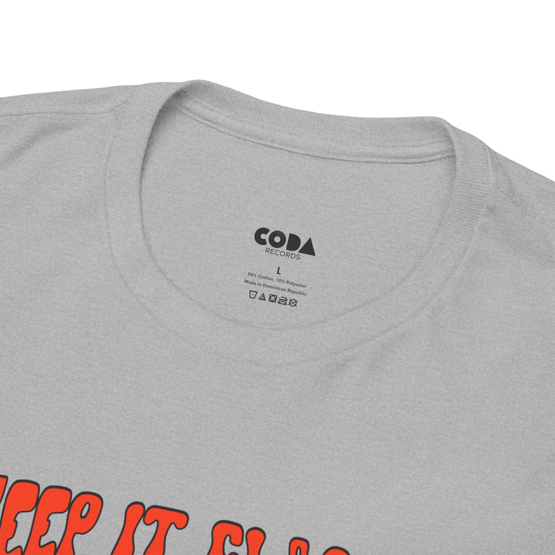 'Keep It Classic' Retro T-Shirt, showing reverse