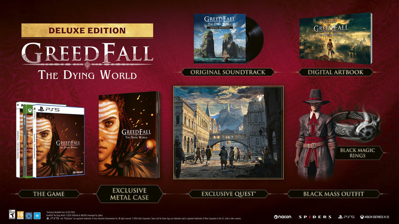 GreedFall: The Dying World Deluxe Edition - PlayStation 5
