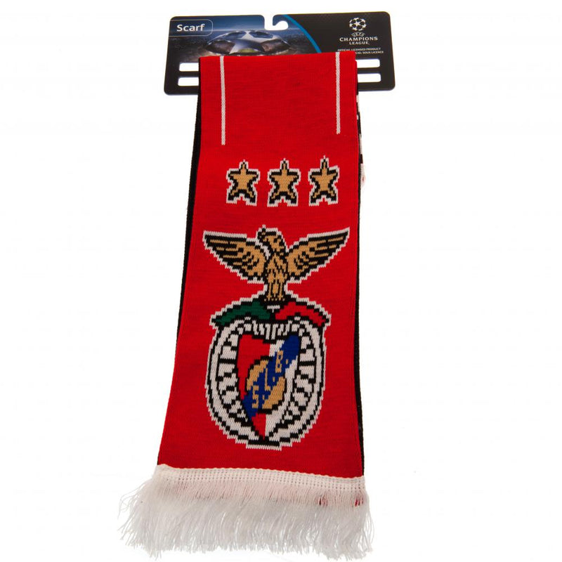 SL Benfica Scarf, close-up detail