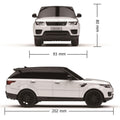 Range Rover Sport Radio Controlled Car 1:24 Scale, close-up detail