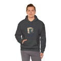 'Crate Digger' Men's Hoodie, rear view