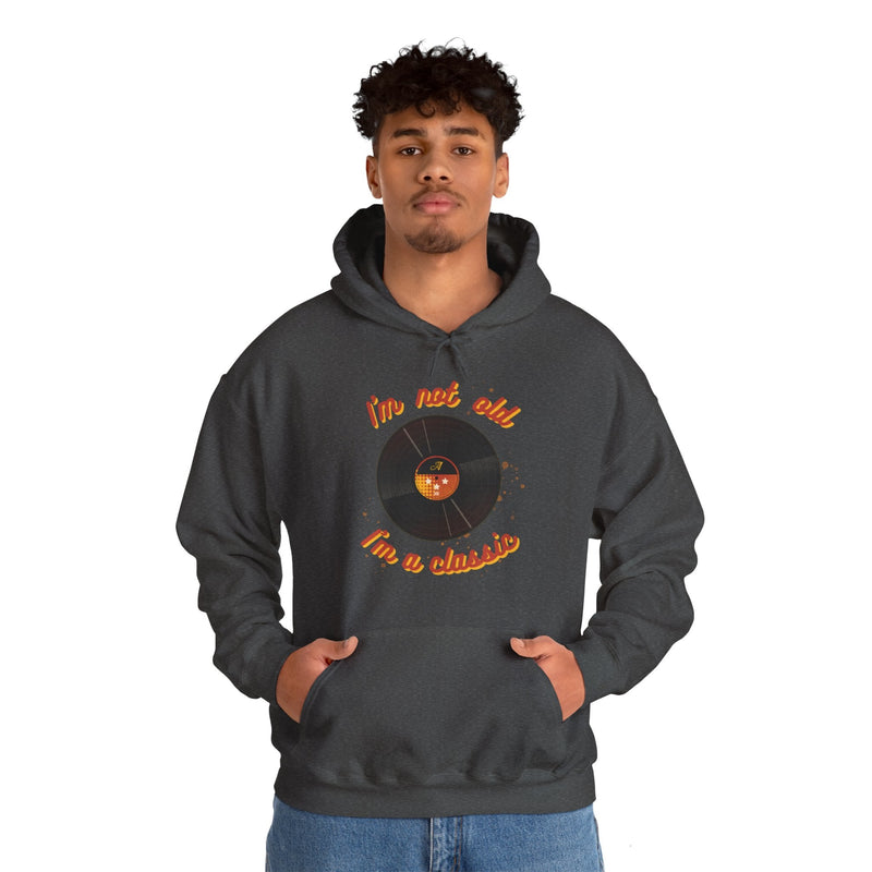 'I'm Not Old, I'm a Classic' Men's Hoodie, alternate view