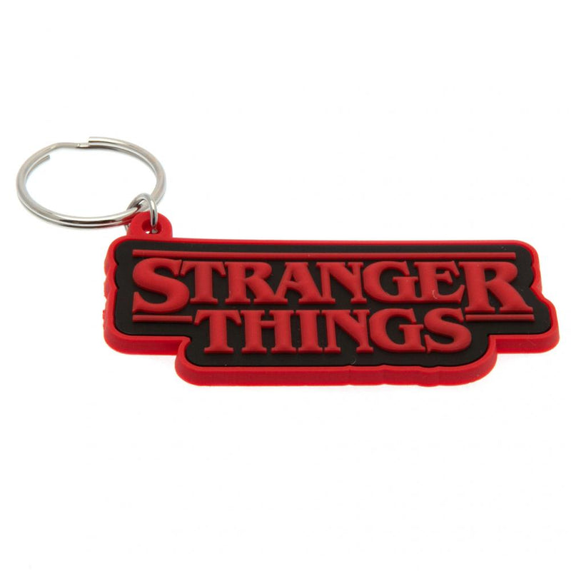 Stranger Things Logo PVC Keyring, alternate view