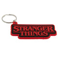 Stranger Things Logo PVC Keyring, alternate view