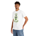 'Vinyl Ain't Dead' Headphones Men's T-Shirt, showing reverse