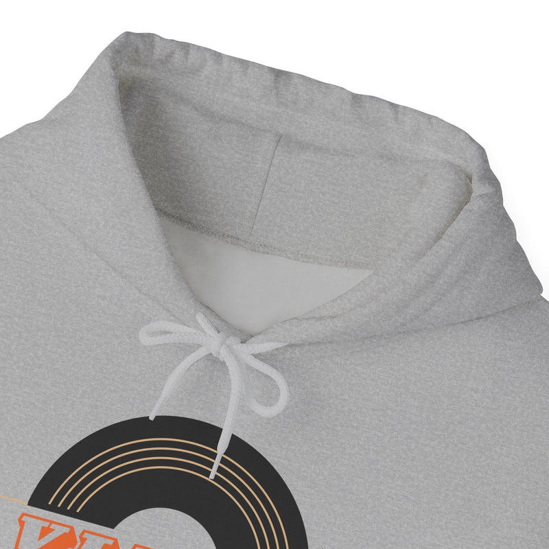 Vinyl Record Logo Men's Hoodie, product detail