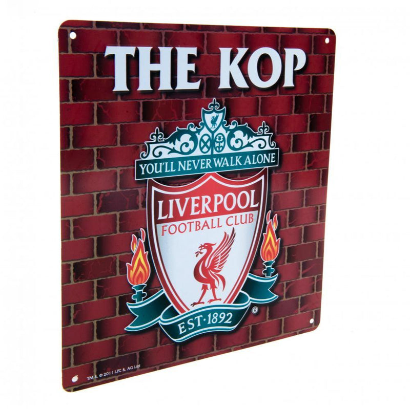 Liverpool FC The Kop Sign, alternate view