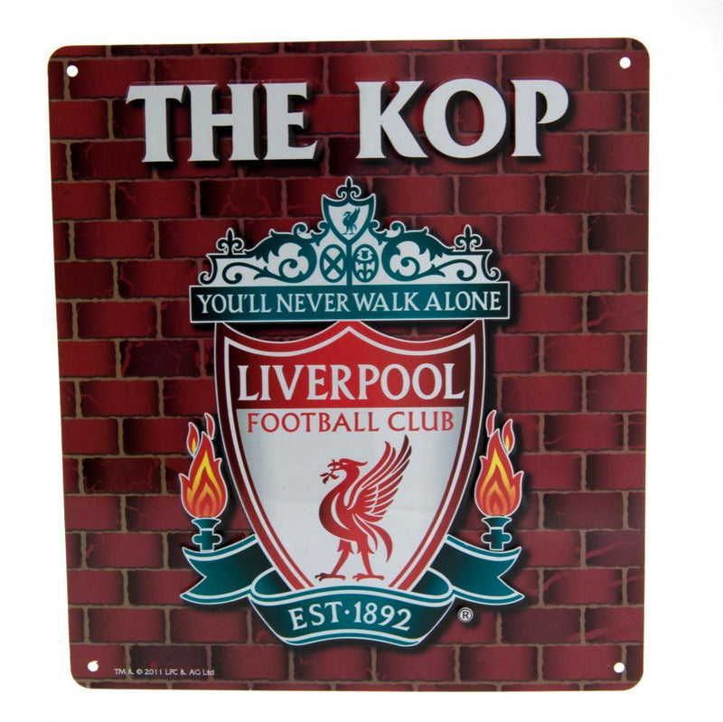 Liverpool FC The Kop Sign collectible from Infinity Collectibles 2026