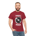 'Vinyl Nerd' Men's T-Shirt, rear view