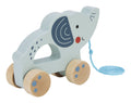 Wooden Pull Along Elephant - Image