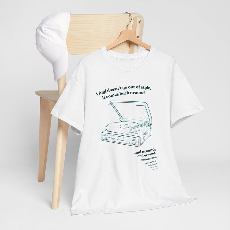 'Vinyl Doesn't Go Out Of Style' Men's T-Shirt, alternate view