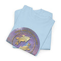 'Lost Souls' Celestial Fish Lyric T-Shirt, in display