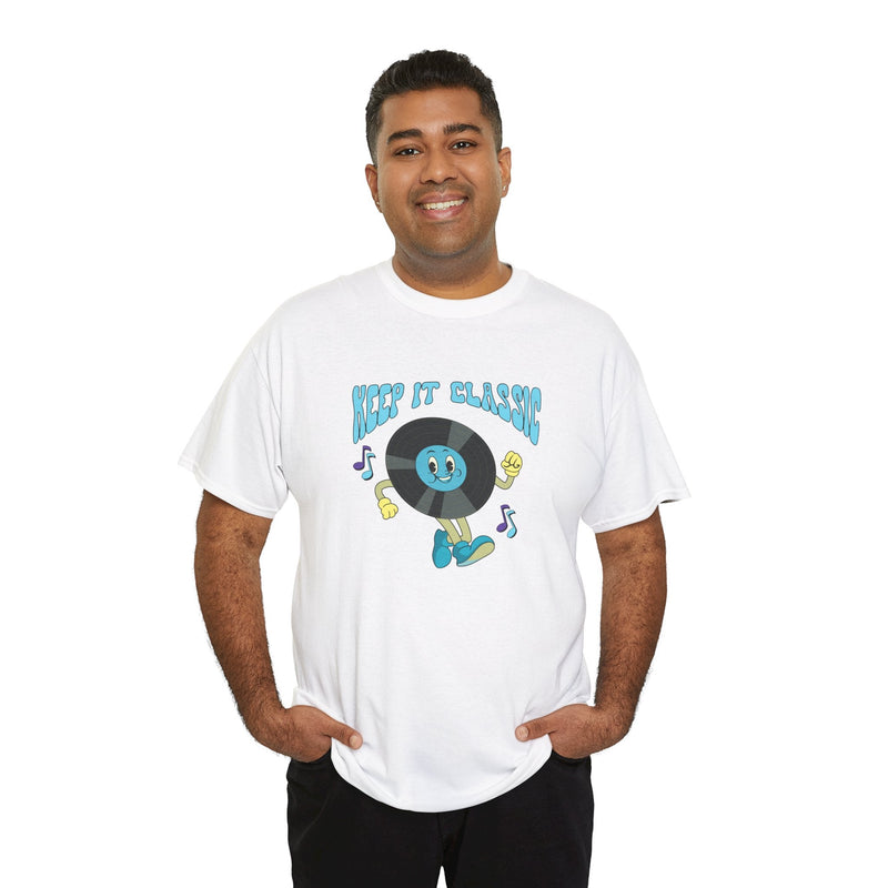 'Keep It Classic' Retro T-Shirt, packaging shot