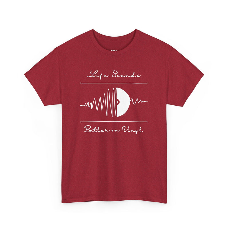 'Life Sounds Better on Vinyl' Men's T-Shirt, product detail