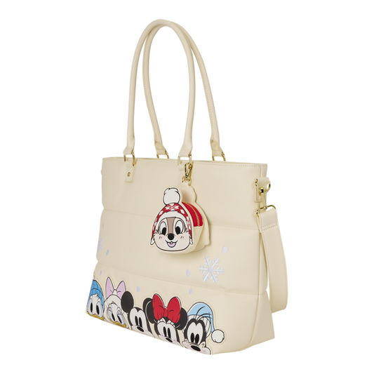 Loungefly - Mickey & Friends Puff Quilt Tote Bag