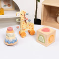Wooden 3 in 1 Box - Giraffe