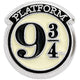 Harry Potter 9 & 3 Quarters Pin Badge