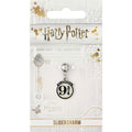 Harry Potter Silver Plated 9 & 3 Quarters Charm, alternate view