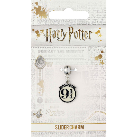 Harry Potter Silver Plated 9 & 3 Quarters Charm, alternate view