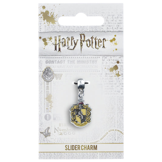 Harry Potter Silver Plated Hufflepuff Charm, alternate view