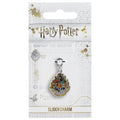 Harry Potter Silver Plated Hogwarts Crest Charm, alternate view