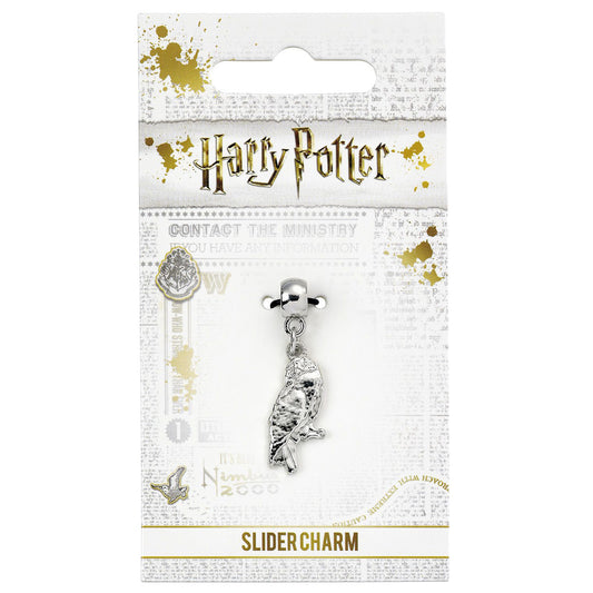 Harry Potter Silver Plated Hedwig Owl Charm, alternate view