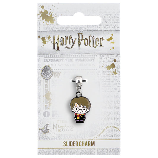 Harry Potter Silver Plated Chibi Harry Charm, alternate view