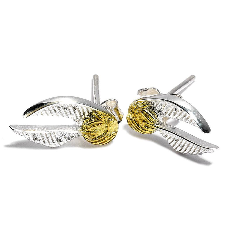 Harry Potter Silver Plated Golden Snitch Stud Earrings collectible from Infinity Collectibles 2026