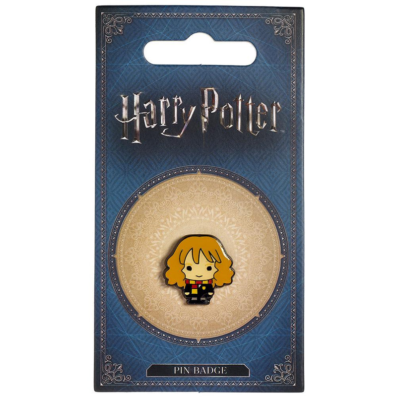 Harry Potter Badge Chibi Hermione, side angle