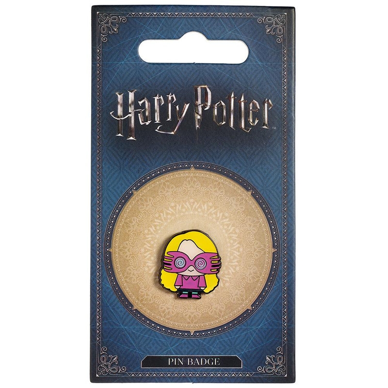 Harry Potter Badge Chibi Luna Lovegood, side angle