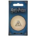 Harry Potter Deathly Hallows Pin Badge, side angle