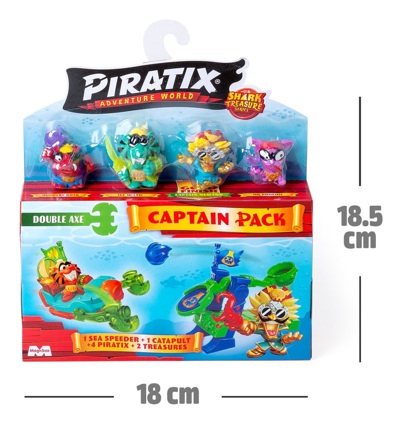 Piratix - Shark Treasure Captain Pack - Image