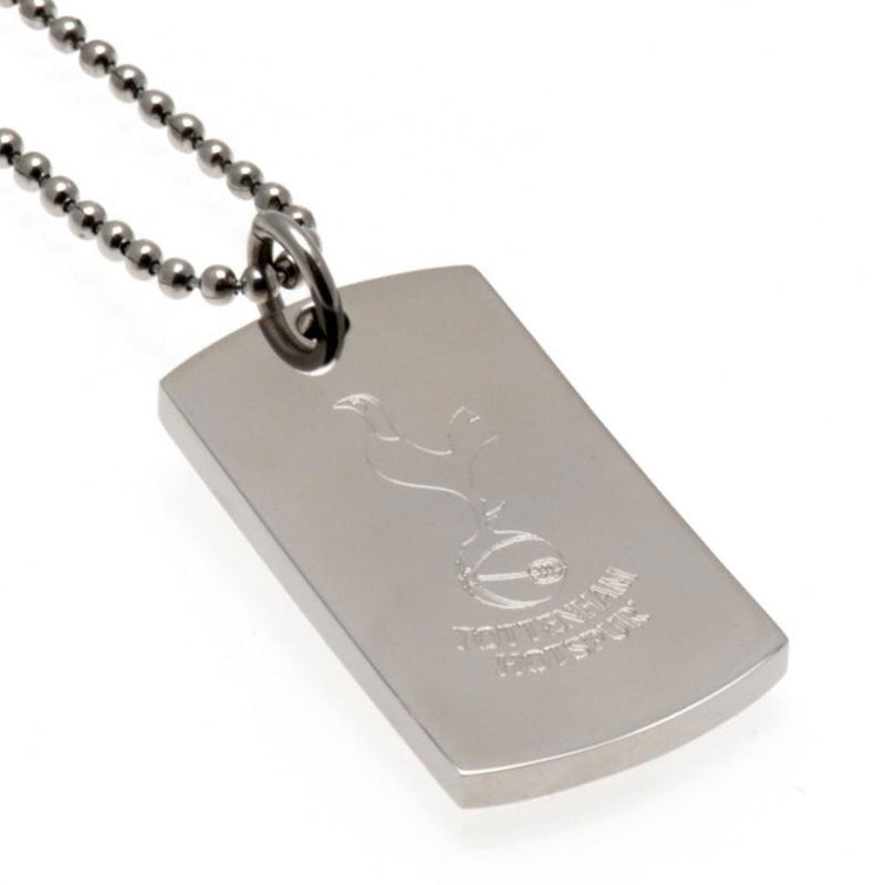 Tottenham Hotspur FC Engraved Dog Tag & Chain collectible from Infinity Collectibles 2026