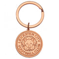 Leicester City FC Rose Gold Crest Keyring collectible from Infinity Collectibles 2026