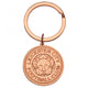 Leicester City FC Rose Gold Crest Keyring