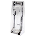 Juventus FC Tall Beer Glass, side angle