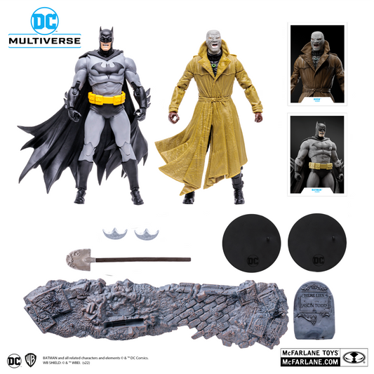McFarlane Batman Hush DC Multiverse Batman vs. Hush Two-Pack Action Figures