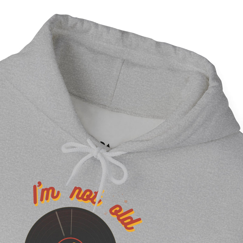 'I'm Not Old, I'm a Classic' Men's Hoodie, size reference
