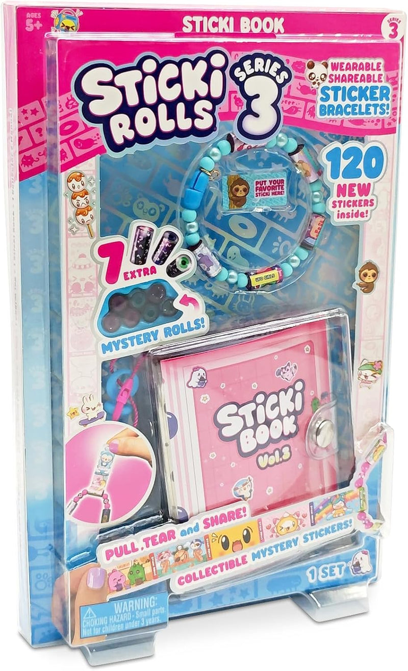 Sticki Rolls Sticki Book Pack S3