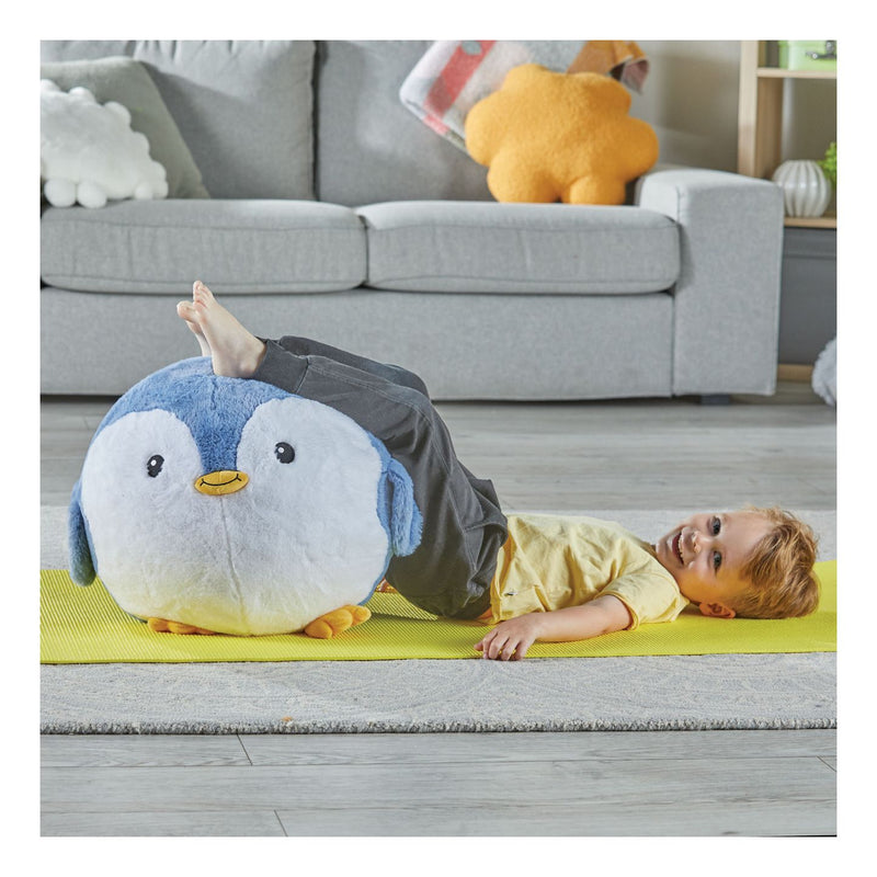 Yoga Ball Buddy with BubblePlush (Penguin) - Image