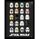 Star Wars (Trooper Helmets) Framed 30 x 40 cm Print