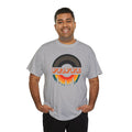 Vinyl Record Logo Men's T-Shirt, side angle