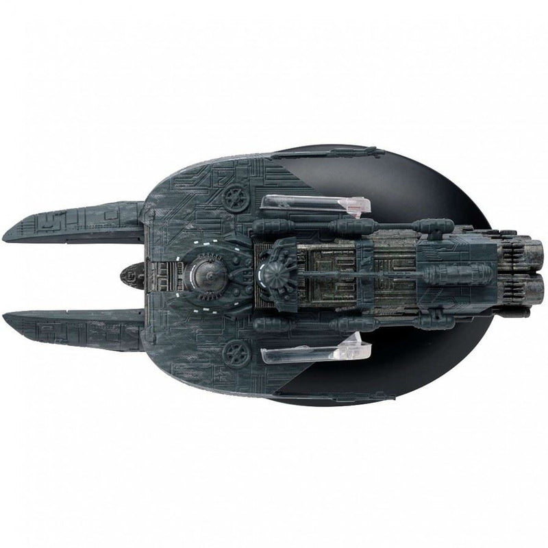 Sheliak Colony Ship Ship Model Die Cast Starship STDC177 (Eaglemoss / Star Trek), rear view
